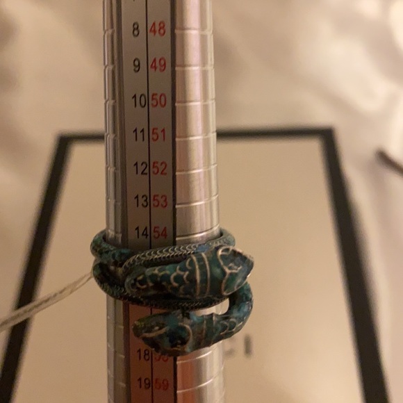 Gucci enamel double snake ring - Picture 10 of 16